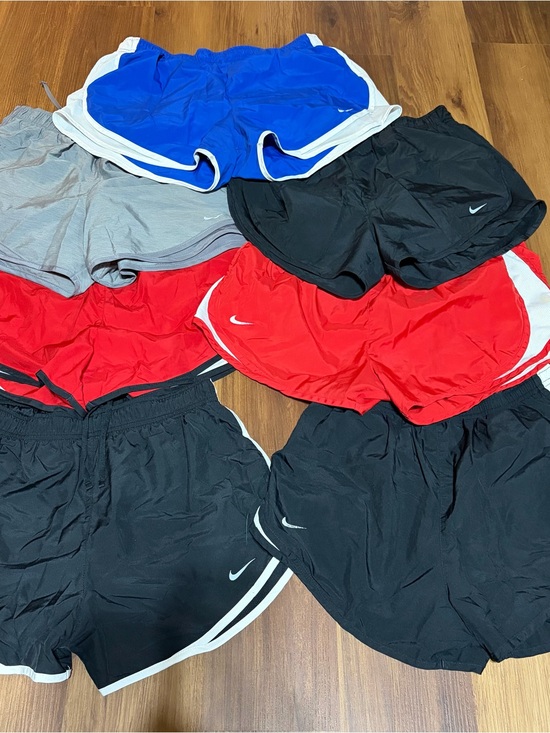 Nike Pants - Nike Women's Athletic Tempo Run Shorts Bundle - Black, Red, Blue, Gray